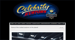Desktop Screenshot of celebritykustoms.com