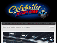 Tablet Screenshot of celebritykustoms.com